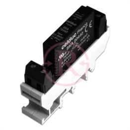 رله الكترونيكي تك فاز روبردي با سوکت ریل خور سلدوک XKA20420 Celduc